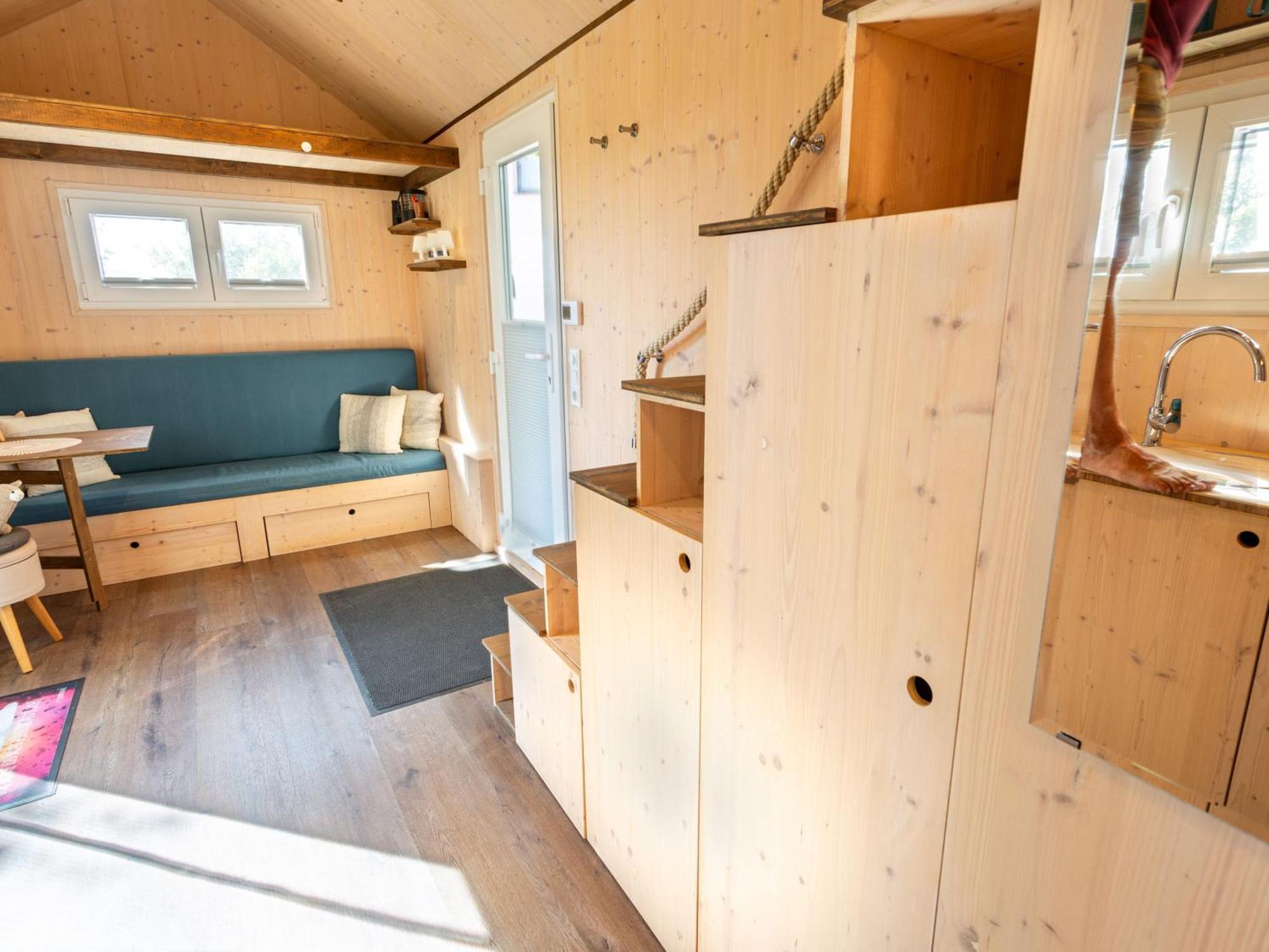 Rubkow Tiny House Auf Der Alpaka Farmヴィラ エクステリア 写真