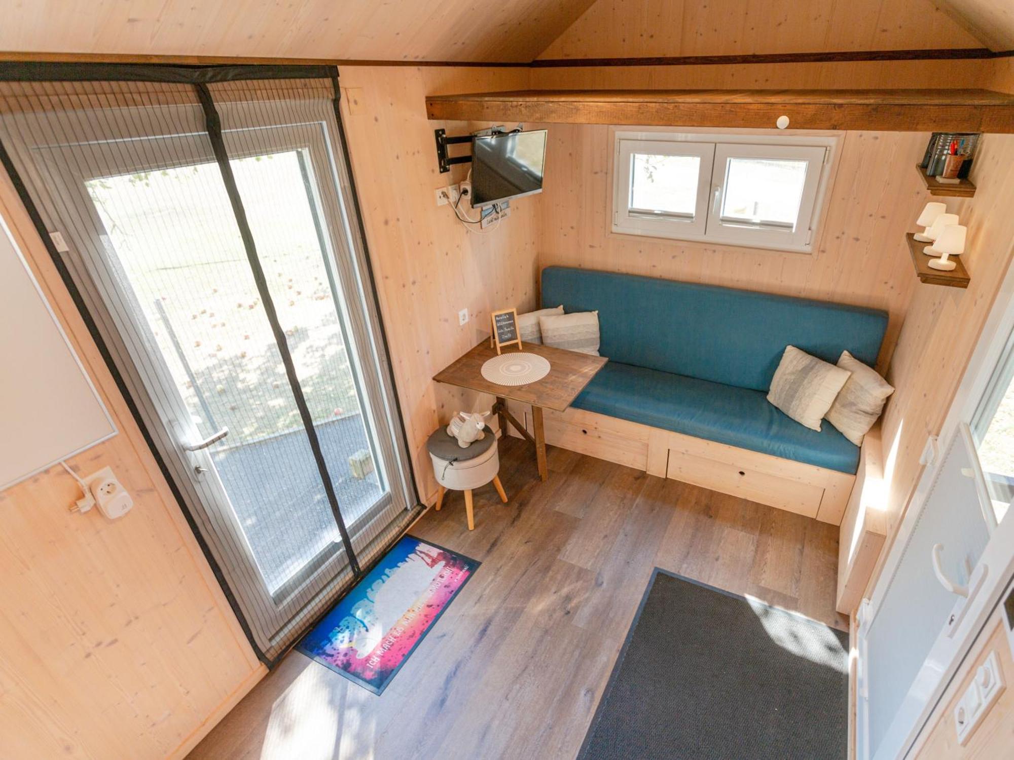 Rubkow Tiny House Auf Der Alpaka Farmヴィラ エクステリア 写真