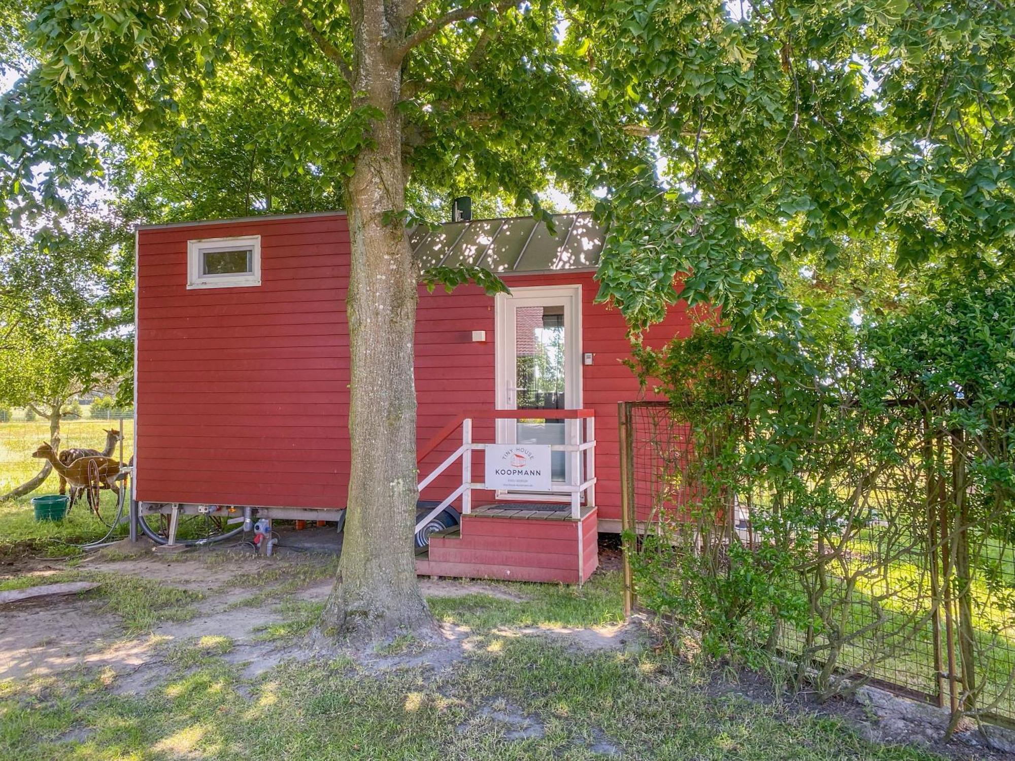 Rubkow Tiny House Auf Der Alpaka Farmヴィラ エクステリア 写真
