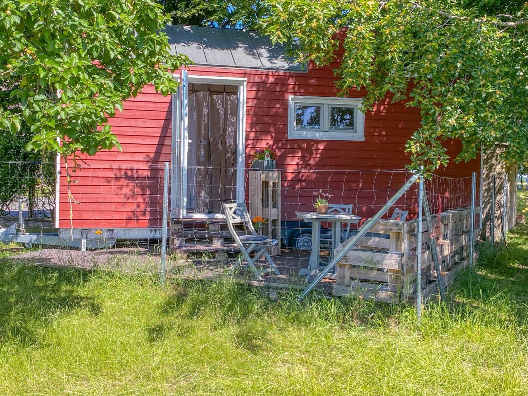 Rubkow Tiny House Auf Der Alpaka Farmヴィラ エクステリア 写真